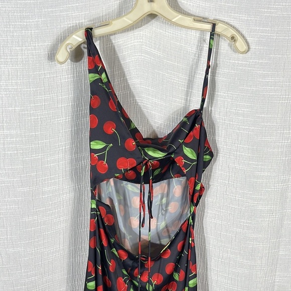 For Love‎ & Lemons Xena Midi Dress in Black Multi - Picture 5 of 10